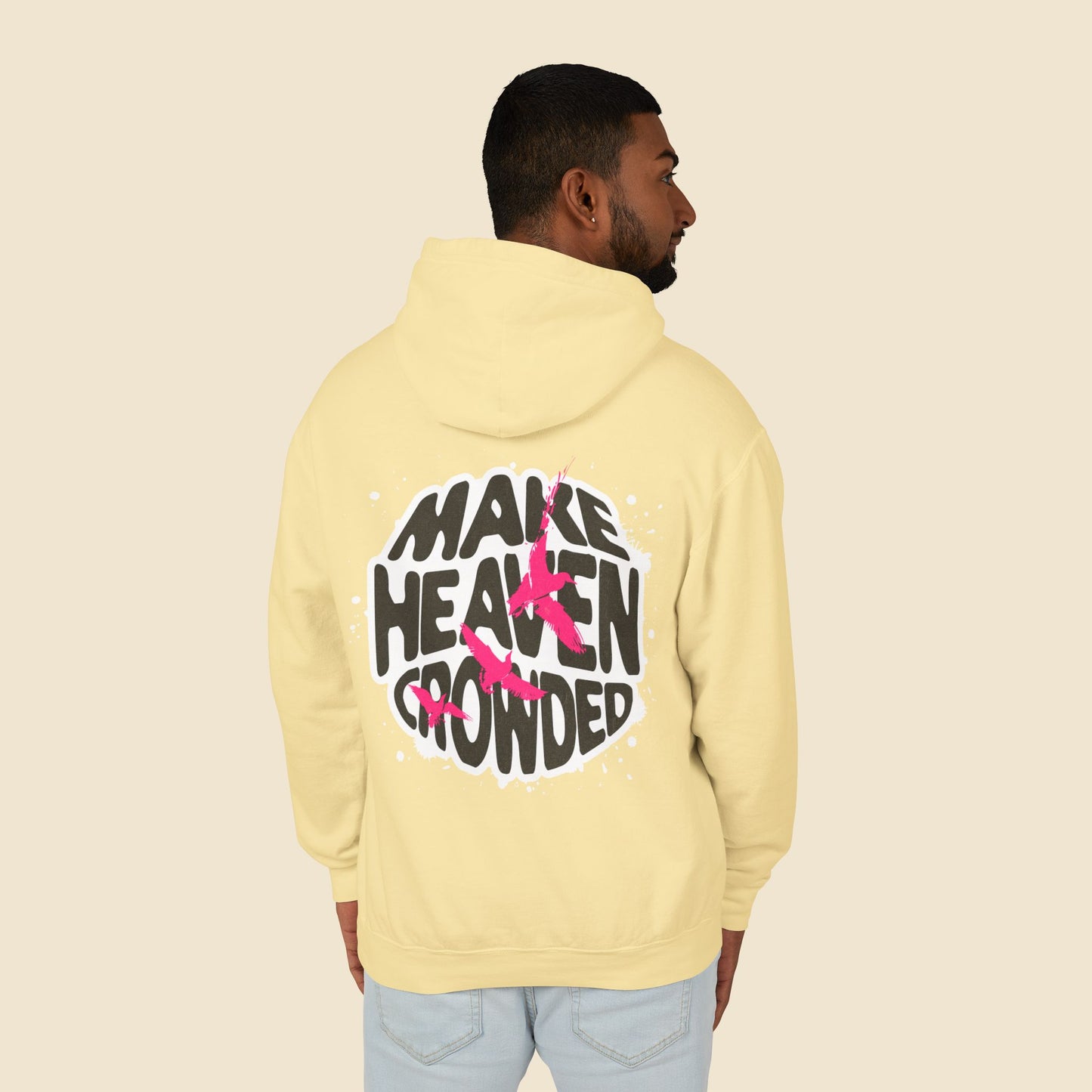 Christian Unisex Hoodie Make Heaven Crowded