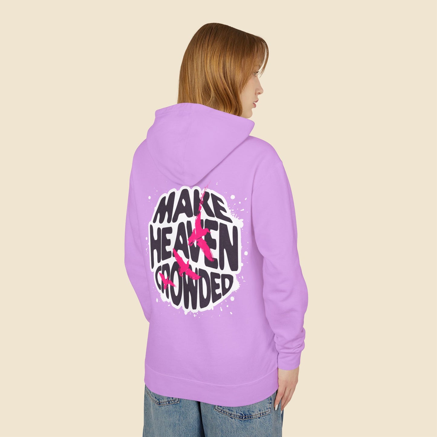 Christian Unisex Hoodie Make Heaven Crowded