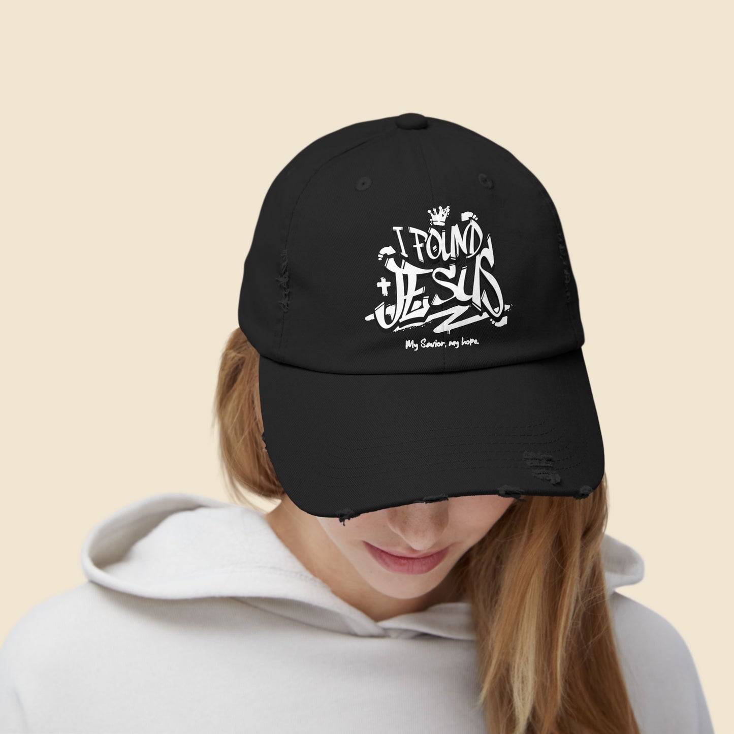 Christian Unisex Cap I Found Jesus