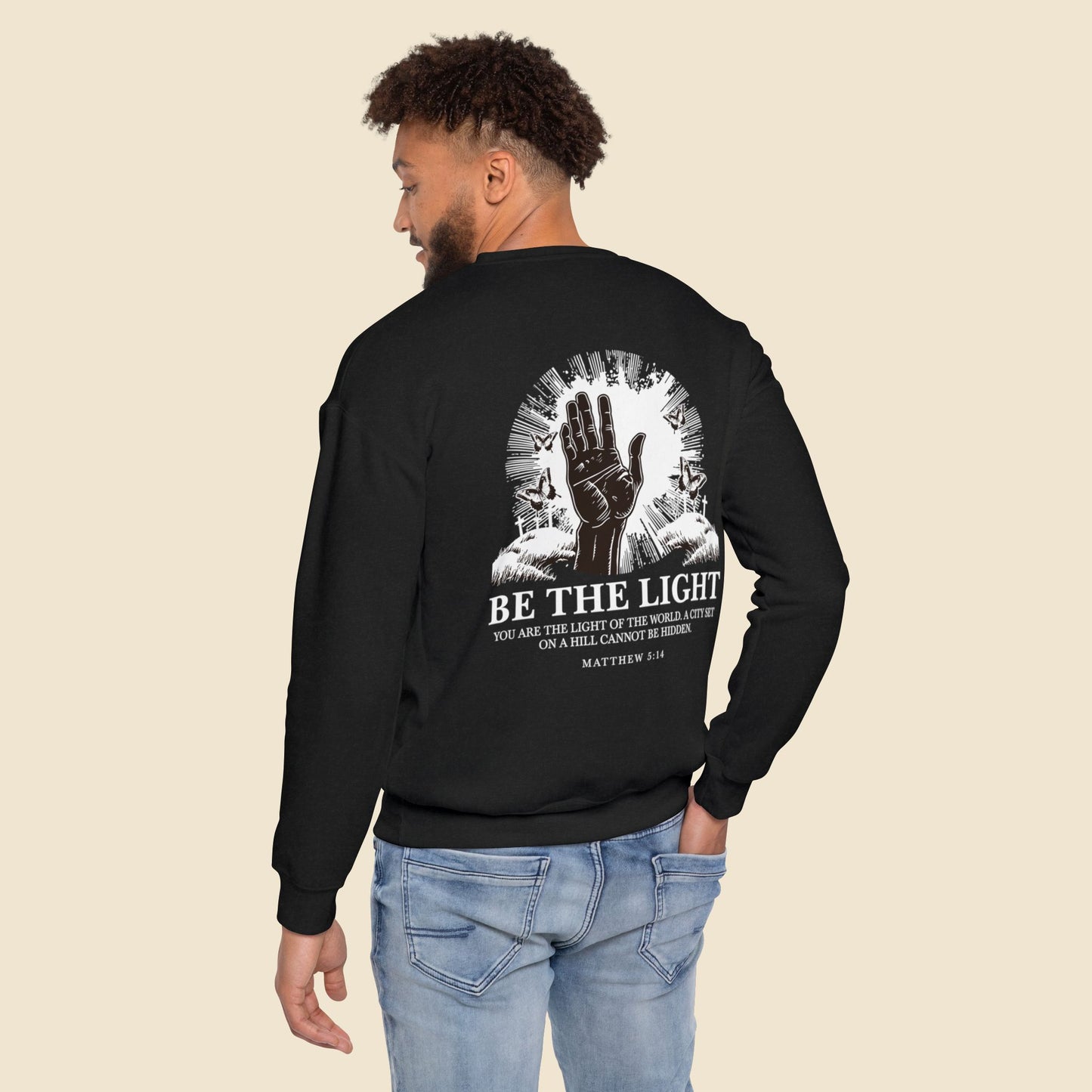 Christian Unisex Sweatshirt Be The Light