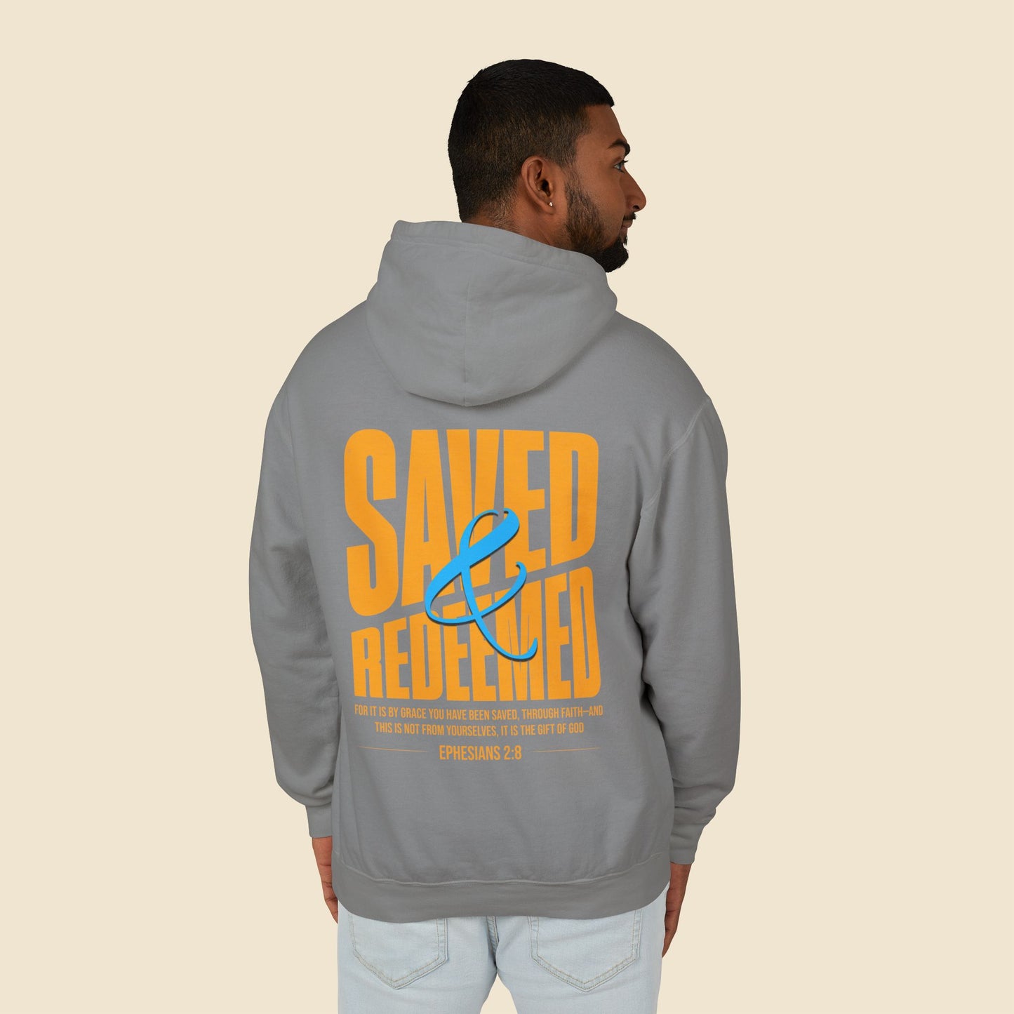 Christian Unisex Hoodie Saved And Redeemed