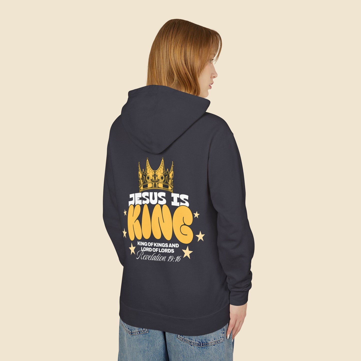 Christian Unisex Hoodie Jesus Is King