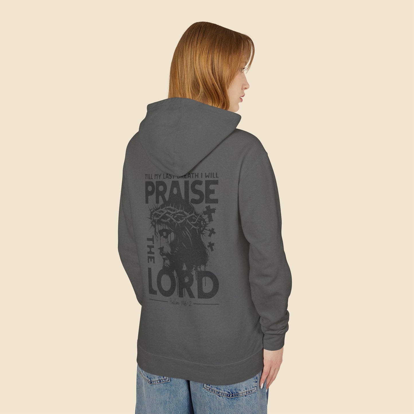 Christian Unisex Hoodie Praise the Lord