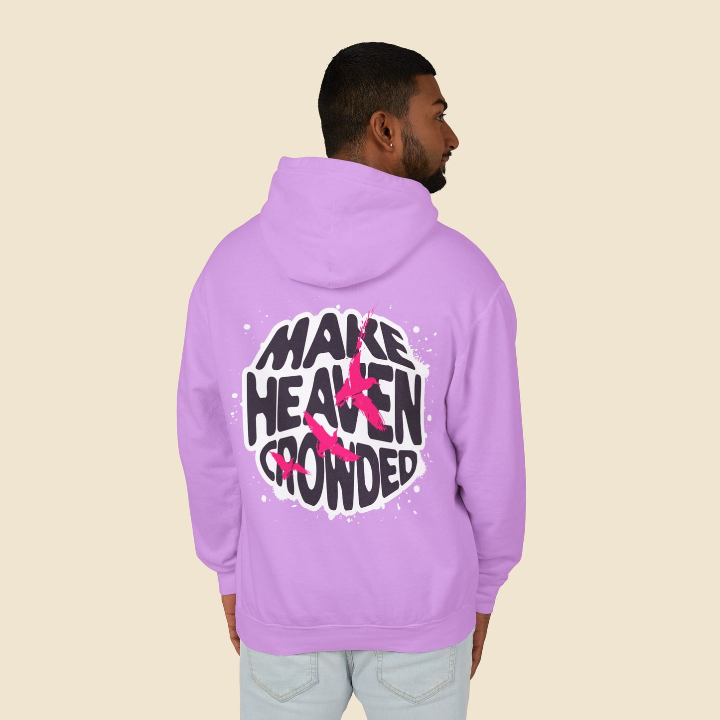 Christian Unisex Hoodie Make Heaven Crowded