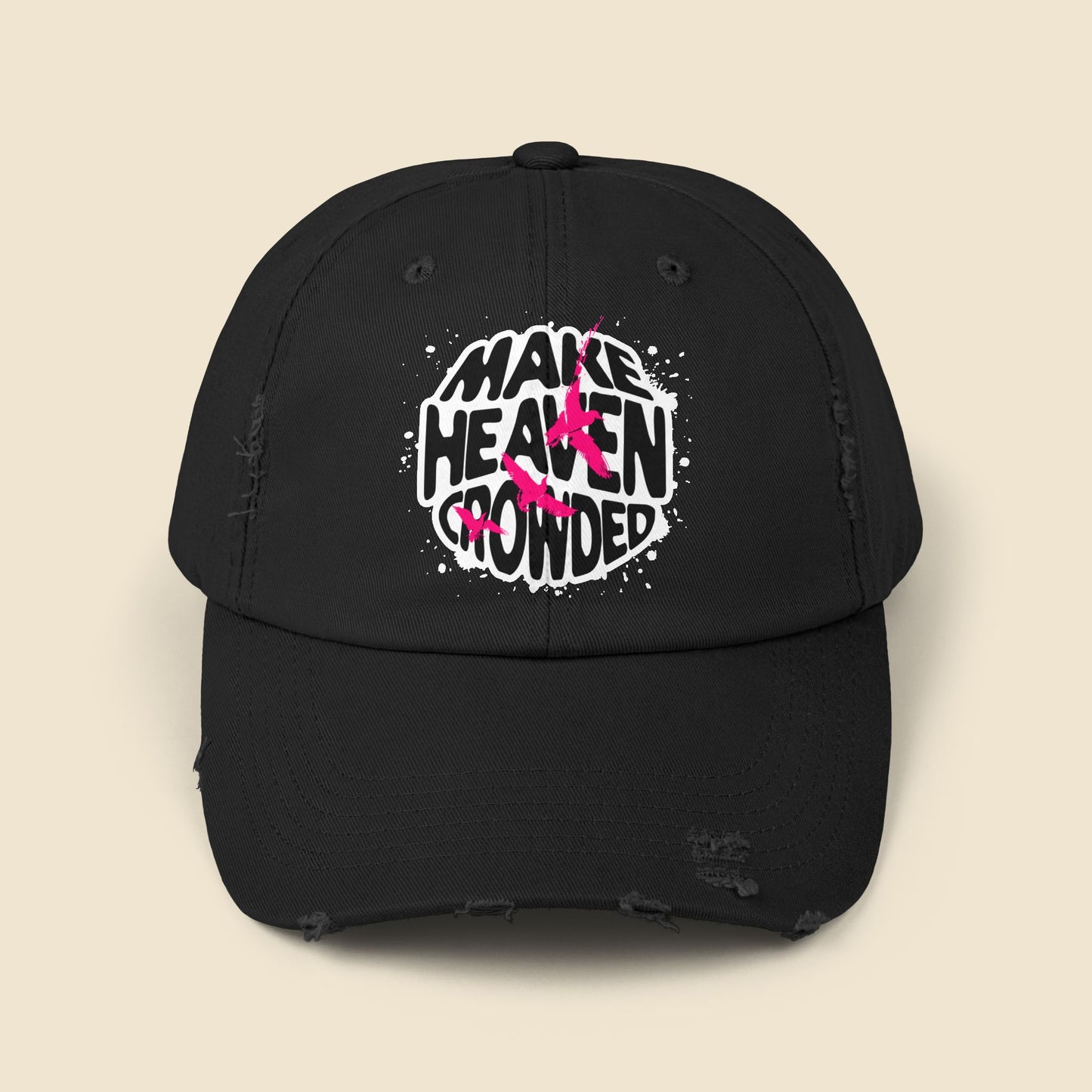 Christian Unisex Cap Make Heaven Crowded