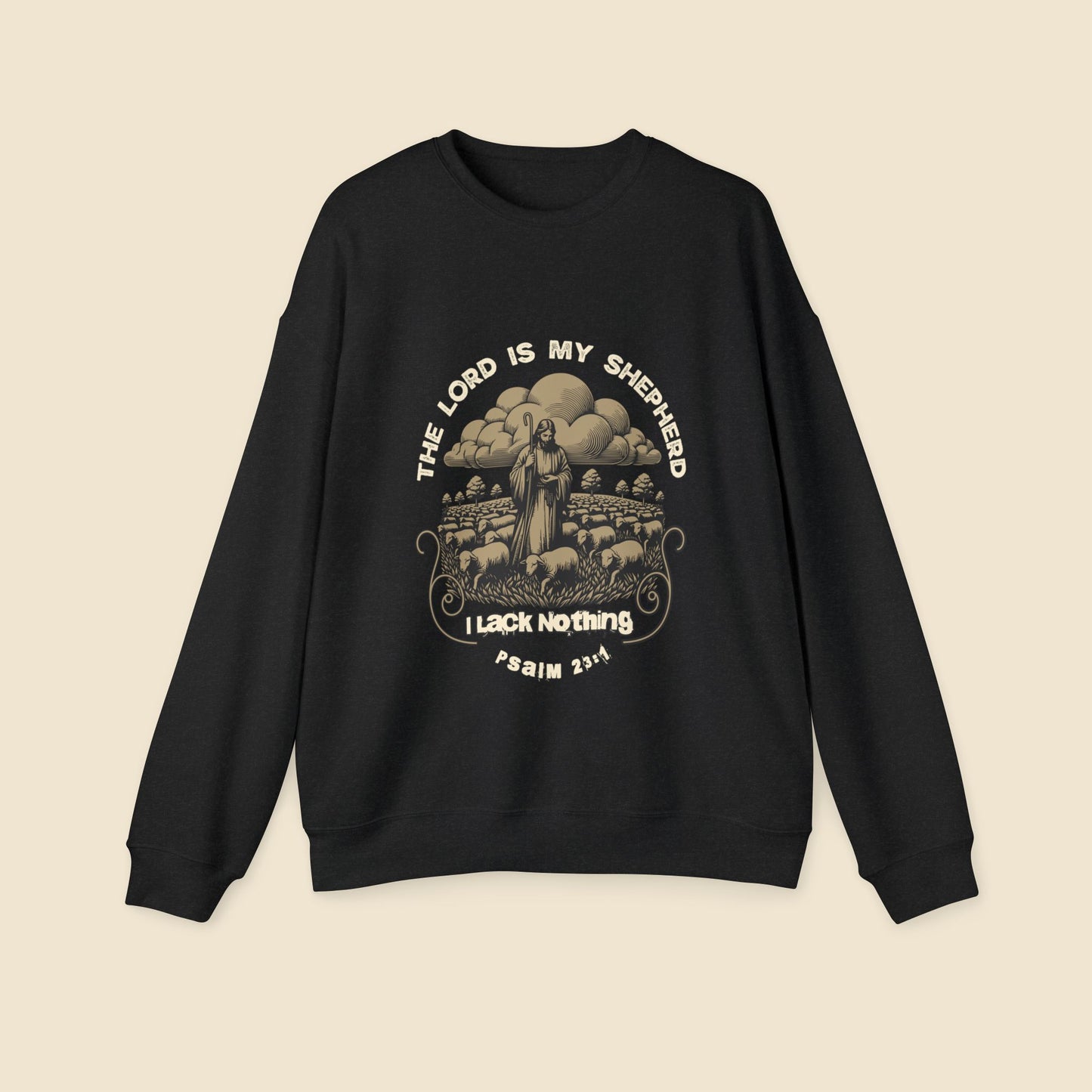 Christian Unisex Sweatshirt The Lord is my Shepherd