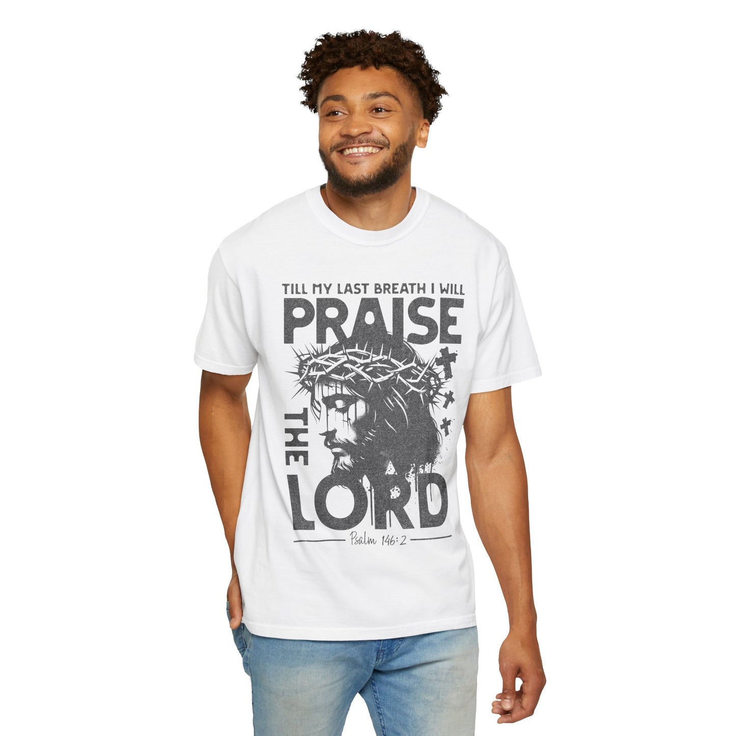 Christian Unisex T-Shirt Praise The Lord