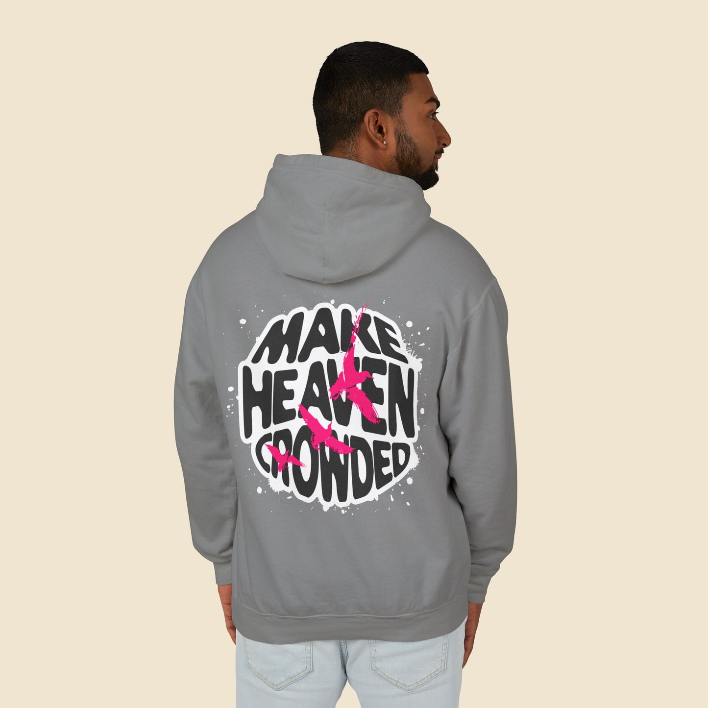 Christian Unisex Hoodie Make Heaven Crowded