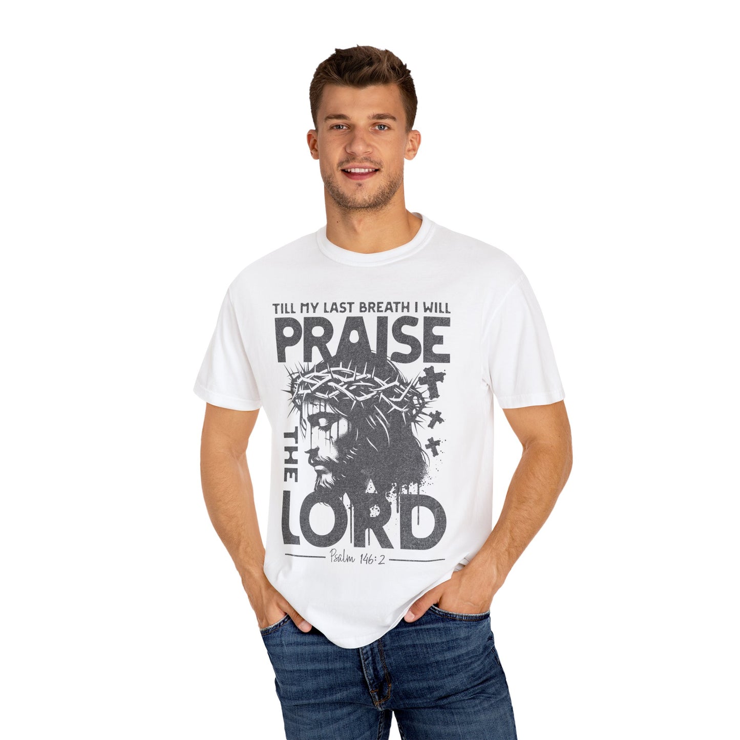 Christian Unisex T-Shirt Praise The Lord