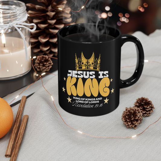 Christian Coffee Mug Jesus is King