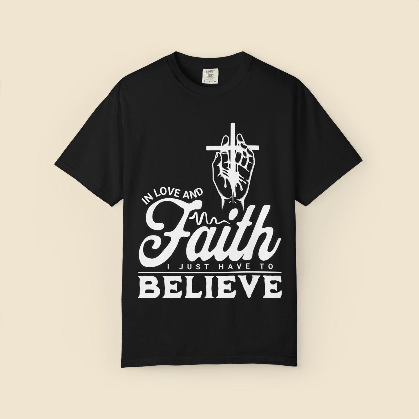 Christian Unisex T-Shirt In Love And Faith
