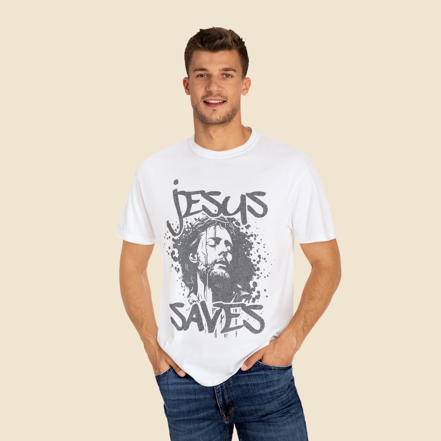 Christian Unisex T-Shirt Jesus Saves