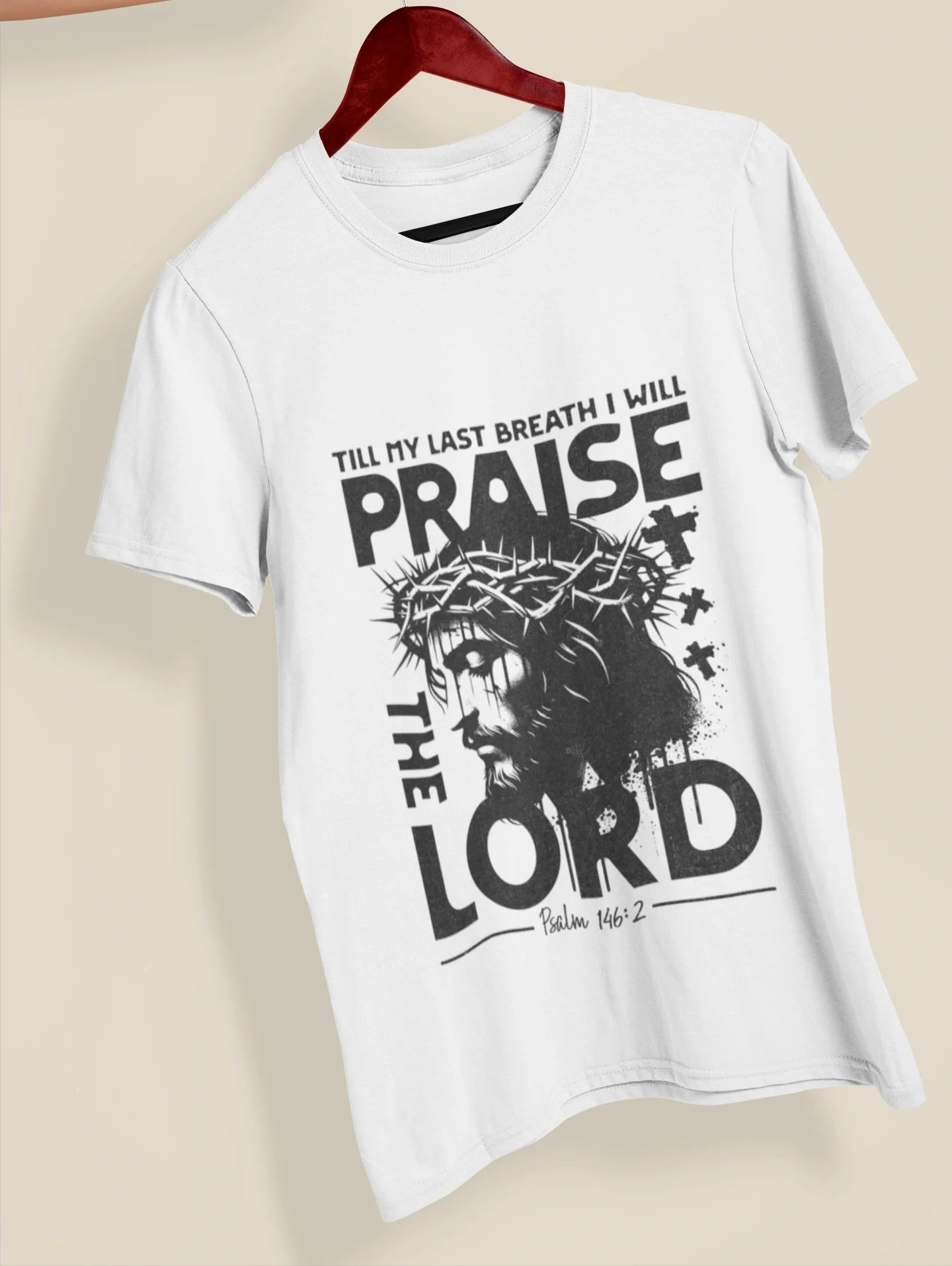 Christian Unisex T-Shirt Praise The Lord