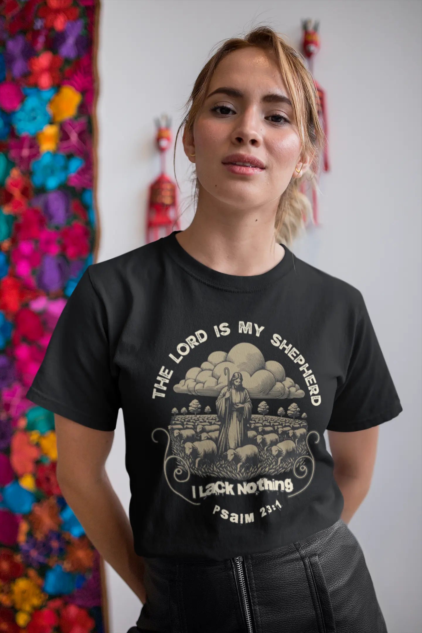 Christian Unisex T-Shirt The Lord Is My Shepherd