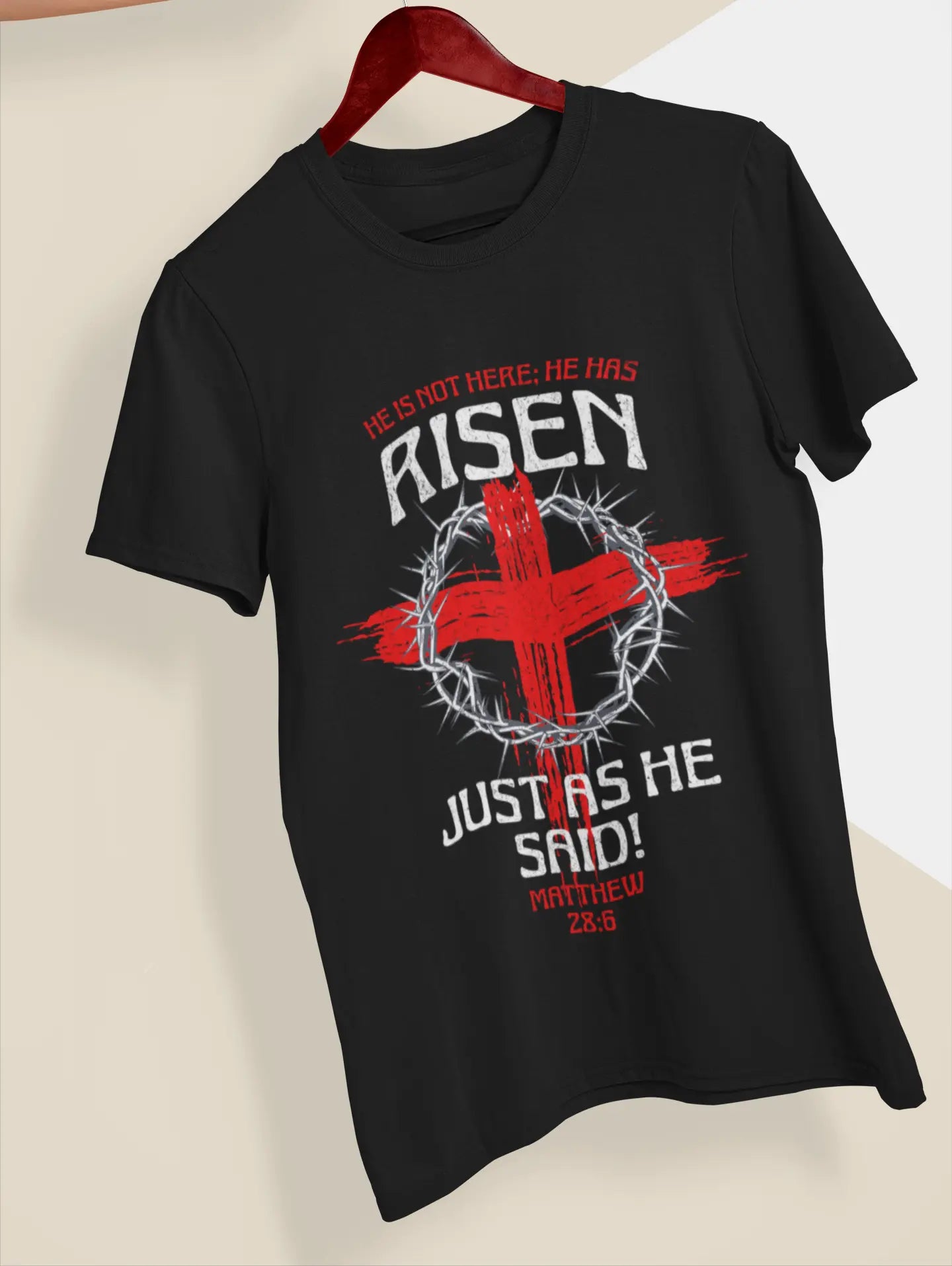 Christian Unisex T-Shirt He Is Risen