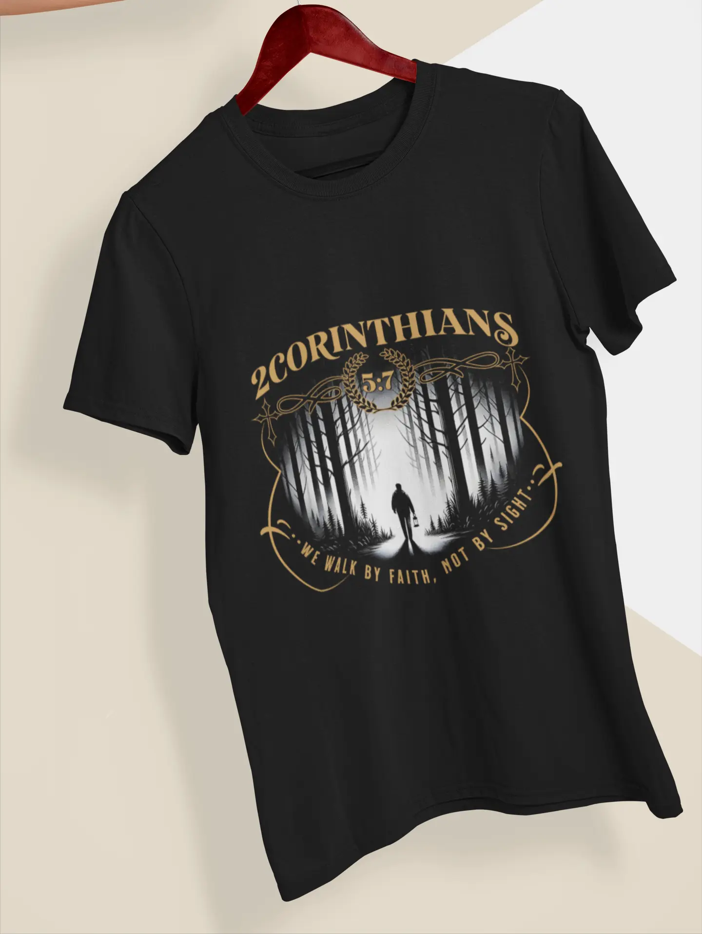 Christian Unisex T-Shirt We Walk By Faith