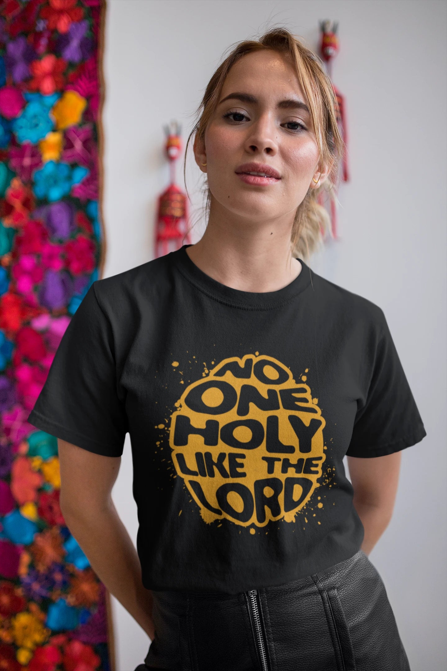 Christian Unisex T-Shirt No One Holy Like The Lord