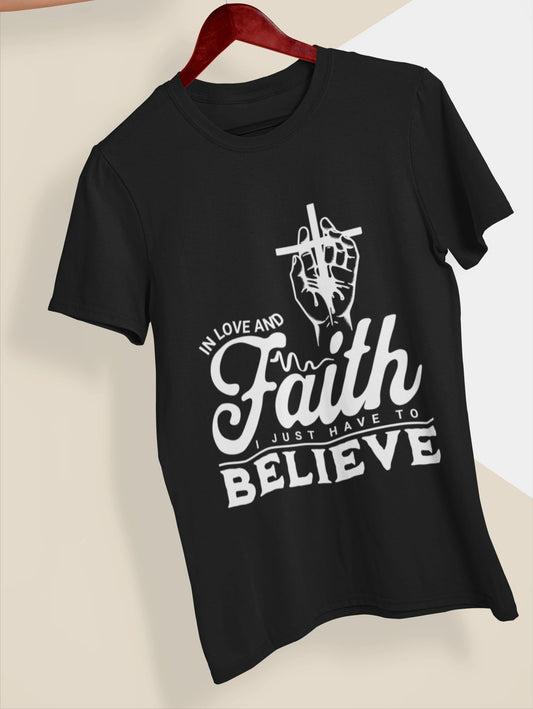 Christian Unisex T-Shirt In Love And Faith