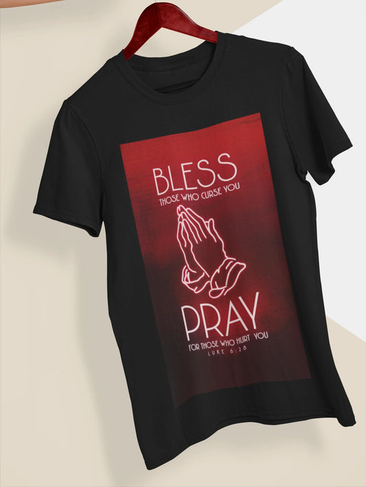Christian Unisex T-Shirt Bless and Pray