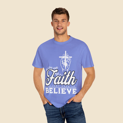 Christian Unisex T-Shirt In Love And Faith