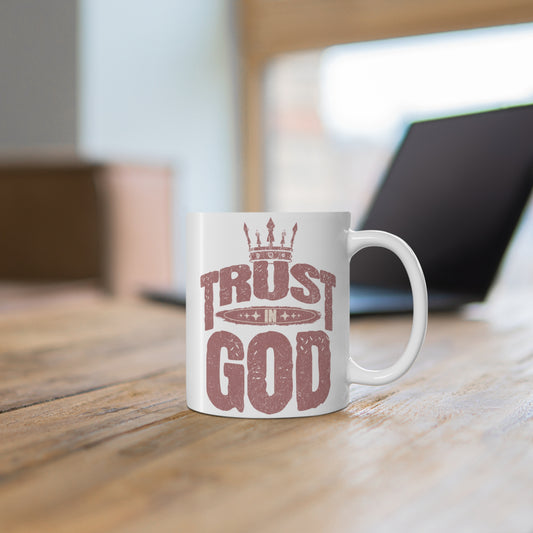 Christian Coffee Mug Trust in God