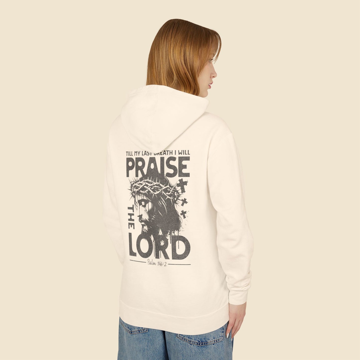 Christian Unisex Hoodie Praise the Lord