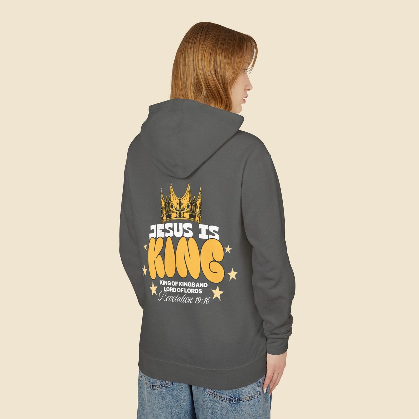 Christian Unisex Hoodie Jesus Is King