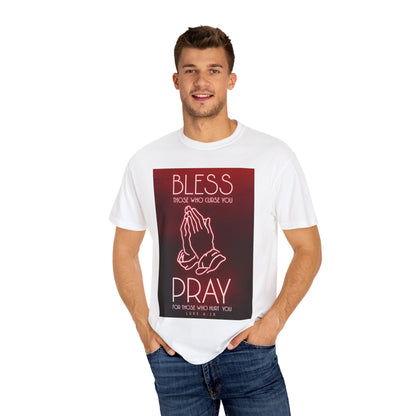 Christian Unisex T-Shirt Bless and Pray