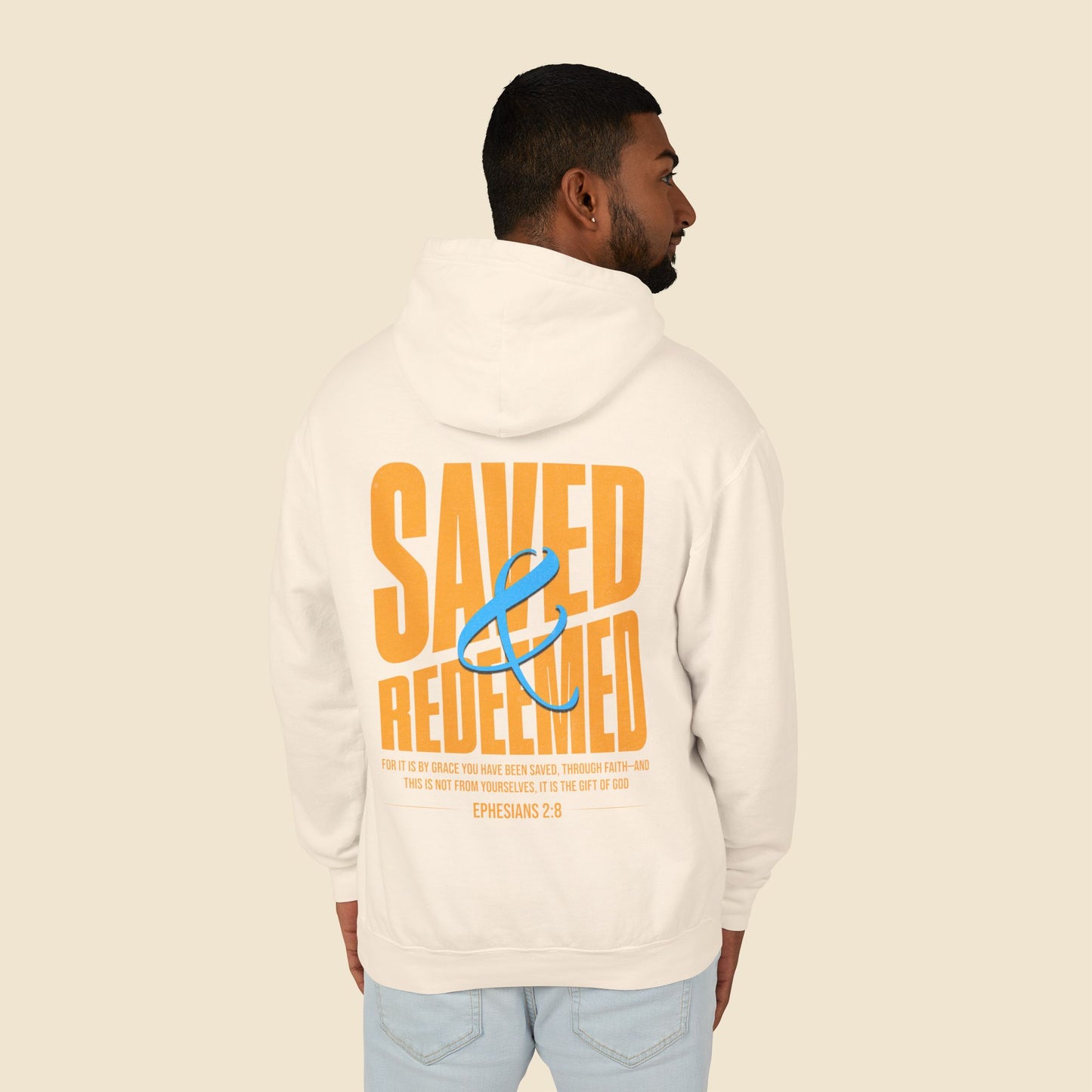 Christian Unisex Hoodie Saved And Redeemed