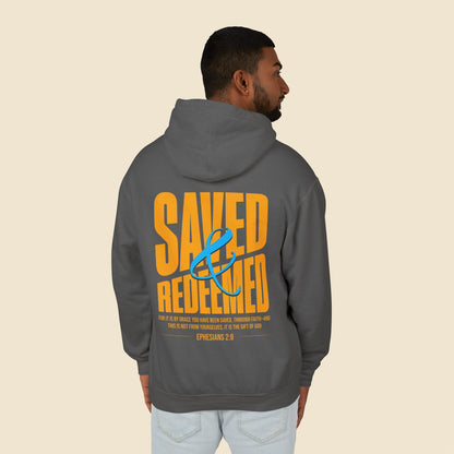 Christian Unisex Hoodie Saved And Redeemed