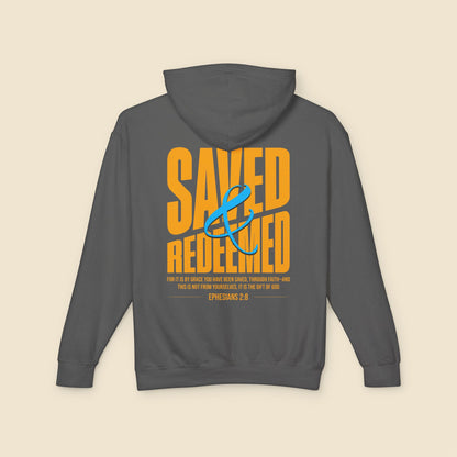 Christian Unisex Hoodie Saved And Redeemed