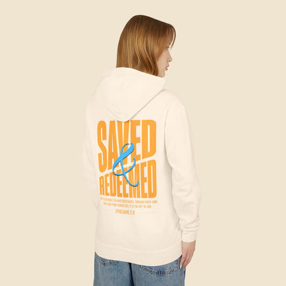 Christian Unisex Hoodie Saved And Redeemed
