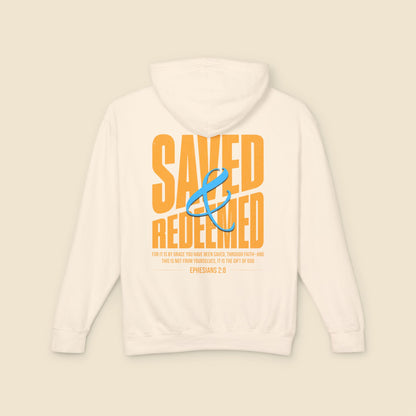 Christian Unisex Hoodie Saved And Redeemed