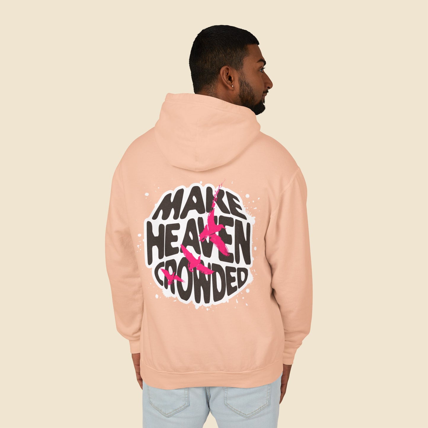 Christian Unisex Hoodie Make Heaven Crowded