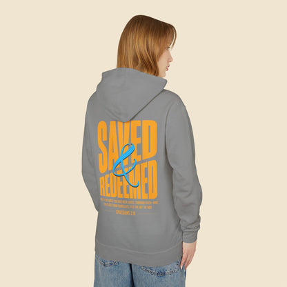 Christian Unisex Hoodie Saved And Redeemed
