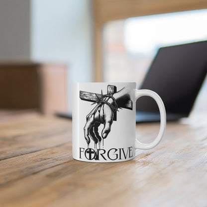 Christian Coffee Mug Forgive