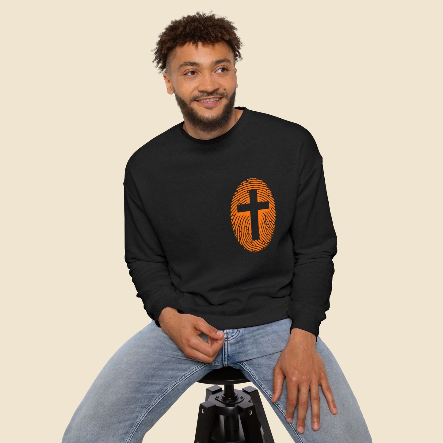 Christian Unisex Sweatshirt Focus on Jesus