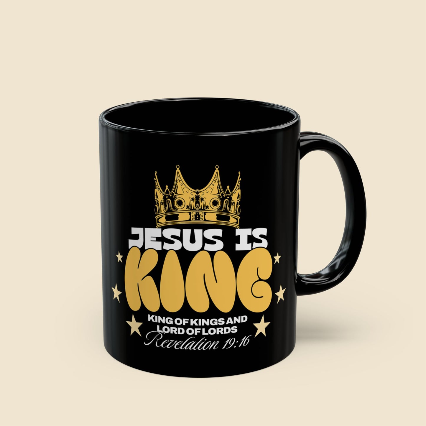 Christian Coffee Mug Jesus is King