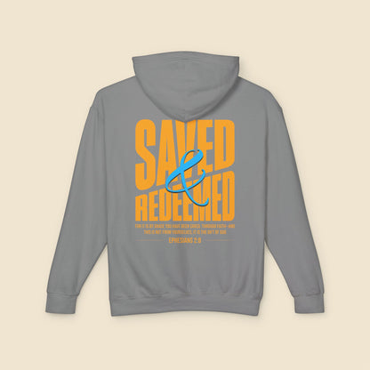 Christian Unisex Hoodie Saved And Redeemed