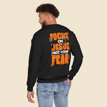 Christian Unisex Sweatshirt Focus on Jesus