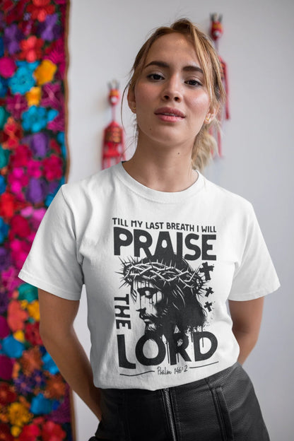 Christian Unisex T-Shirt Praise The Lord