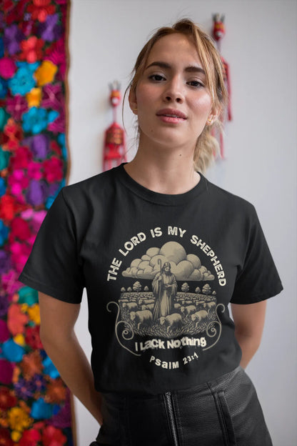Christian Unisex T-Shirt The Lord Is My Shepherd