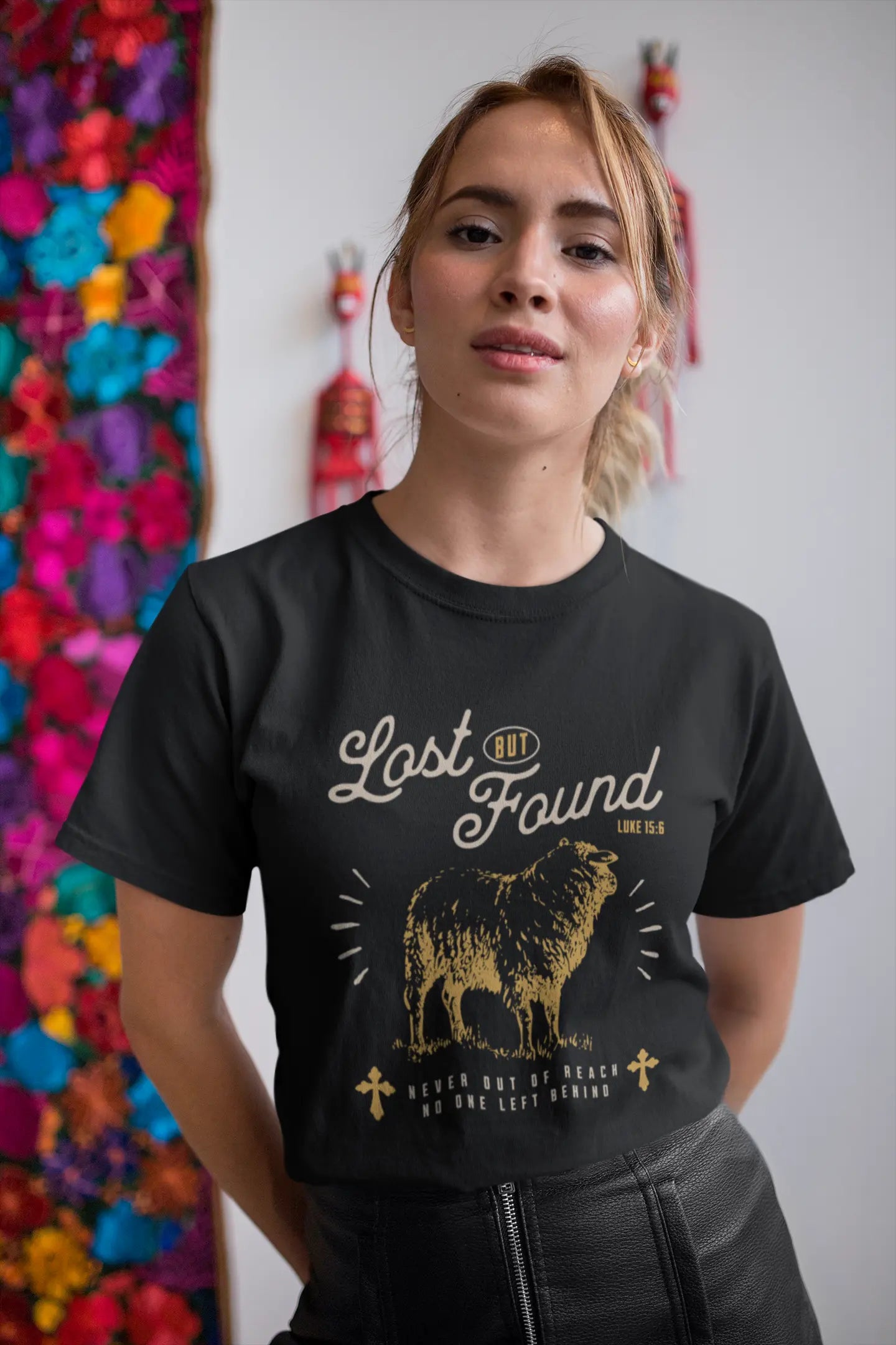 Christian Unisex T-Shirt Lost But Found