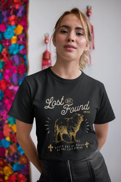 Christian Unisex T-Shirt Lost But Found