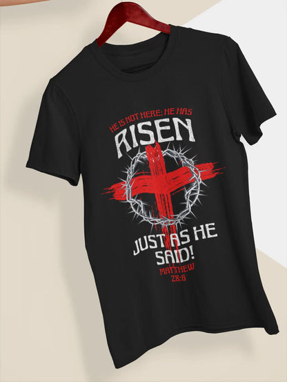 Christian Unisex T-Shirt He Is Risen