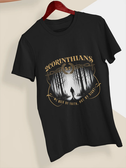 Christian Unisex T-Shirt We Walk By Faith