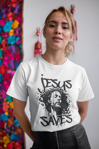 Christian Unisex T-Shirt Jesus Saves