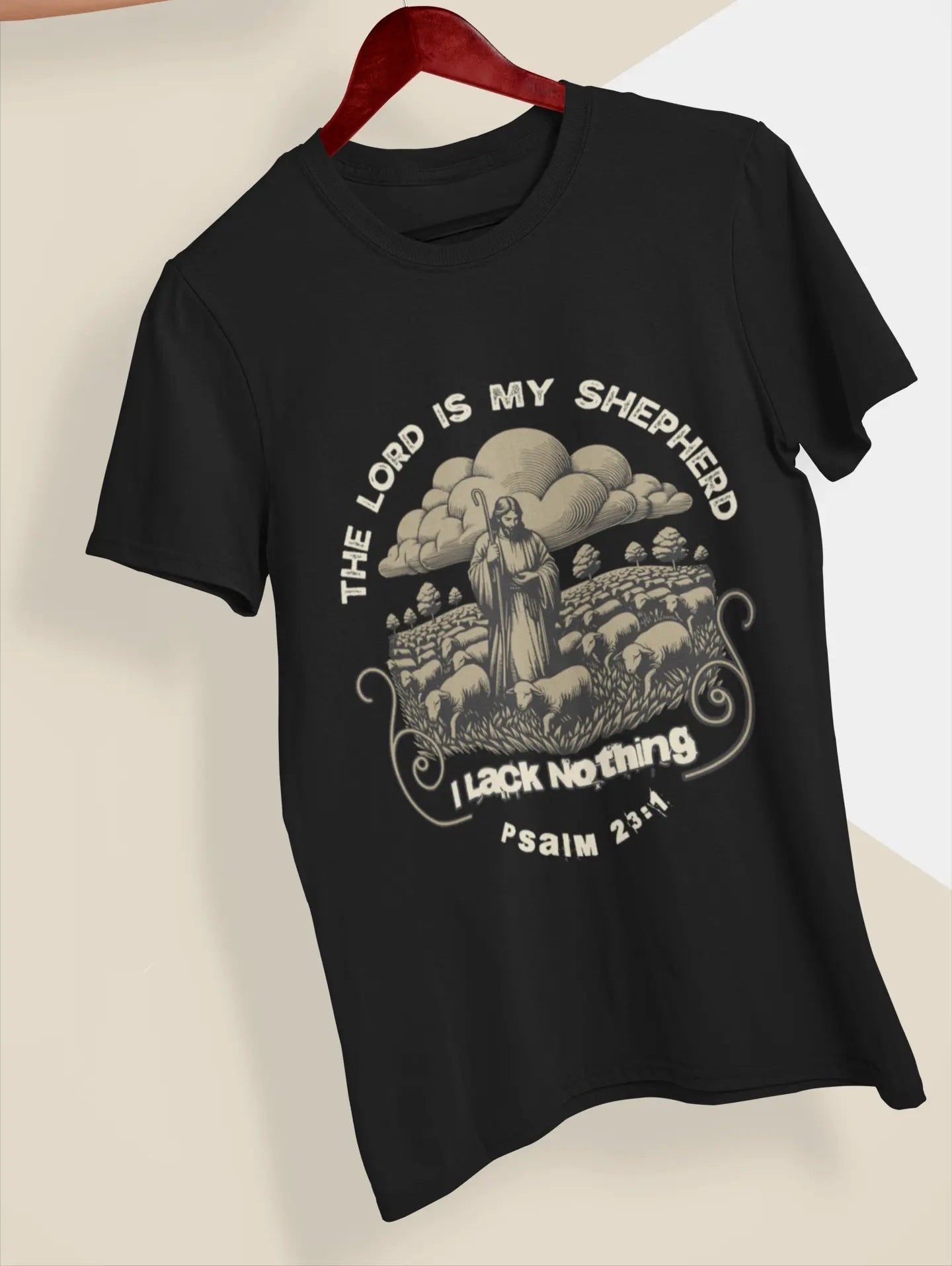 Christian Unisex T-Shirt The Lord Is My Shepherd