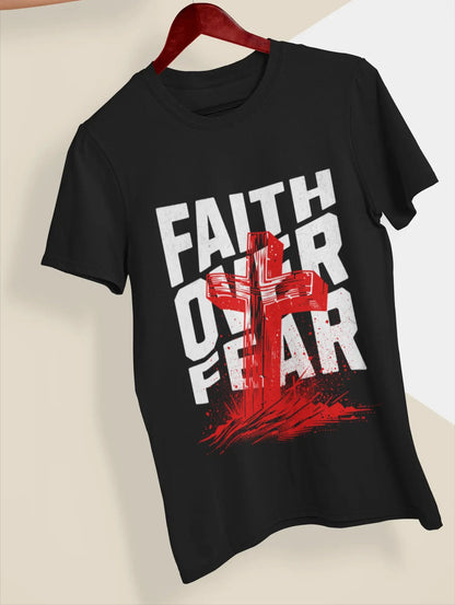 Christian Unisex T-Shirt Faith Over Fear