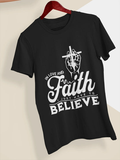 Christian Unisex T-Shirt In Love And Faith